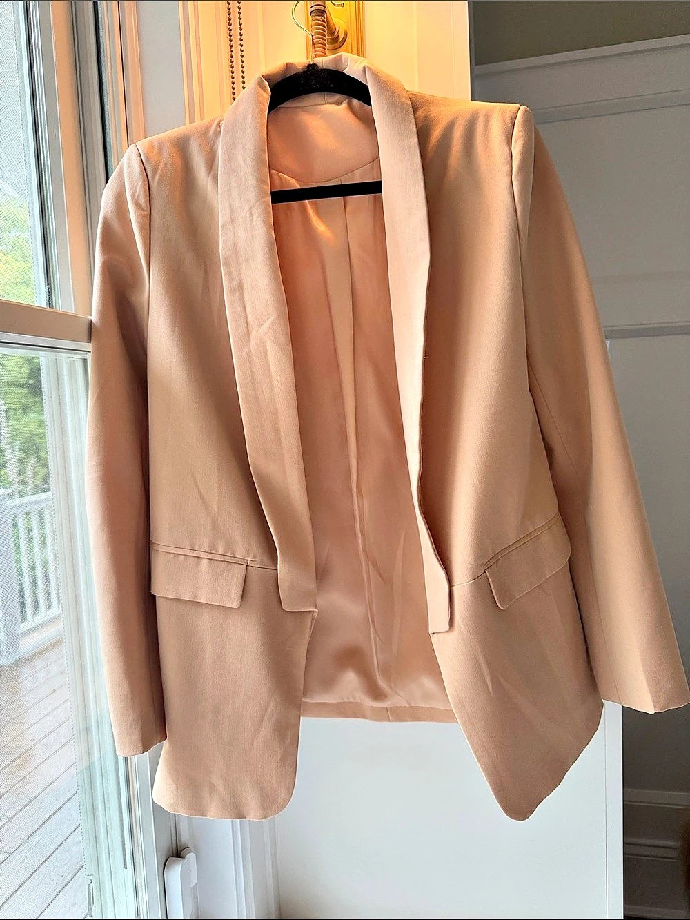 Women's Blazer in Nude/Peach Like New